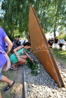 Einweihung eines Gedenksteins